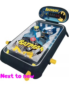 Next to new Batman Electronic Pinball Machine For Kids With Lights & Sound Children Toys UK