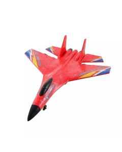 2.4G 2 Channel RC Airplane Remote Control Plane Glider for Kids Red